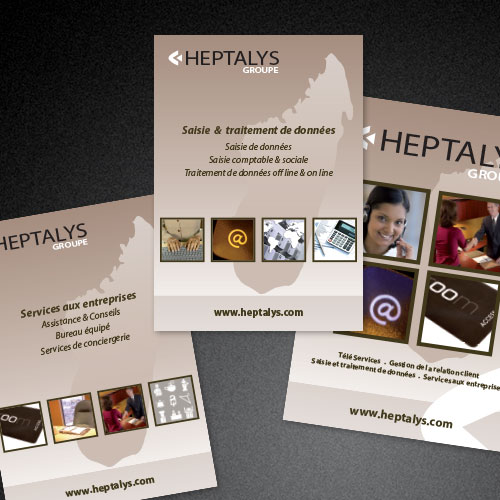 AFFICHES COMMERCIALES - Heptalys