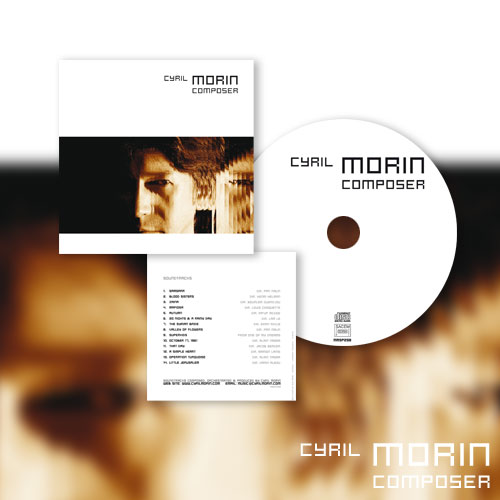 POCHETTE CD - Cyril Morin